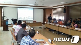 단양署, 대강면 방문 치안설명회 개최