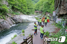 장수군, 덕산계곡 등 여름휴양지 안전시설 점검