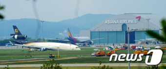 인천공항 화물기 이륙사고...'사고원인 조사중'