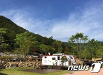 화순 한천 휴양림 숲 캠핑장 인기