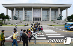 국회 본청 향하는 416가족협의회