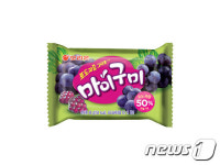 오리온, 젤리 마이구미 포도과즙 늘려 리뉴얼 출시