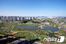 파주 운정호수공원, 알고 보니 홍수 예방용