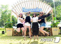 호가든 먹으니 더위가 싸악~