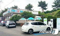 GS리테일 제주 GS25서귀대포점서 전기차 충전하세요