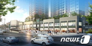 GS건설, 상도파크자이 내 상가 7월 분양