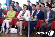 더스퀘어티앤씨 | G-스퀘어 MOU체결식 참석자들