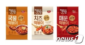 동원F&B, 즉석 떡볶이 떡볶이의 신 3종 출시