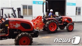 공주시, 새롭게 도입한 농업기계 임대 본격화