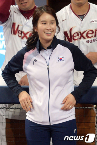 고척돔 찾은 양궁 기보배