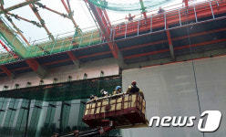 김포공항 국내선 청사 캐노피 화재