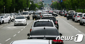 도 넘은 전북도청 앞 불법주자