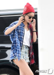 소녀시대 수영, 출국 전 연인 정경호와 통화?