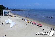 보성 율포솔밭해수욕장, 바다여행지 10선 선정