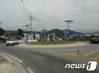 제천署, 백운면 평동교차로 회전교차로로 개선