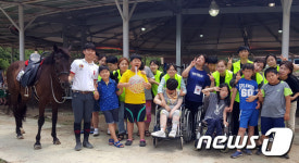 함안 열린학교 “승마체험으로 따듯한 교감 느껴요”