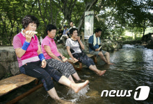 여기가 천국이네