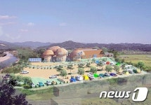 괴산 청천 솔맹이 권역 종합정비사업 55% 척척
