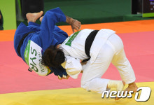 한판승 안창림 딱 걸렸어