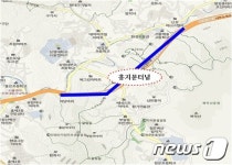 홍지문터널, 11월20일까지 보수공사로 일부 교통통제