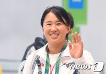 골프 양희영 환한 미소