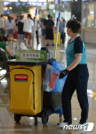 김포공항 미화원 노조 파업 예고