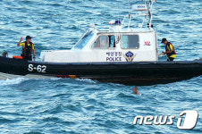 울산해경, 기장군 해상에서 입수자 구조