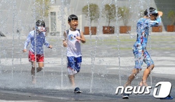[날씨]경기 전역 오후 6시 기해 폭염경보→주의보 대치