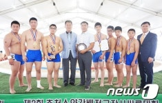 시즌 2관왕 진주남중학교 씨름단