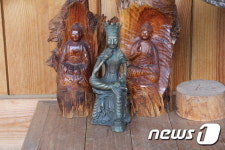 남원 용담사 청동불상 미륵반가사유상 훔친 60대