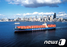 한진해운 아-미주노선, 현대상선 대체선박 8일 부산항 출항