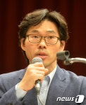발언하는 이재명 대전시 대중교통혁신추진단 부단장