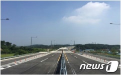 광주 하남산단 외곽도로 추석 앞두고 일부구간 개통