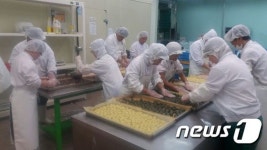 완주떡메마을, 주문량 폭주로 바쁘다 바빠