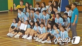 진안여중, 전북교육감배 학교스포츠클럽 피구대회 우승