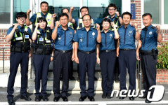 서부지구대 방문한 이중구 강원경찰청장
