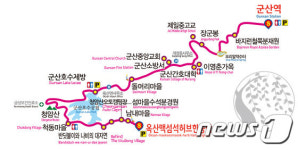 [전북의 숨은관광지⑤]길따라 이야기 펼쳐진 군산 구불4길