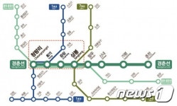 경춘선 청량리역에서 춘천역까지 한번에 간다
