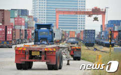 철도노조 총파업 앞둔 물류터미널