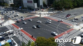 대전시, 상습 교통정체 구간 차로 확장공사 완료