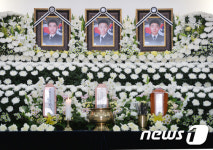 故 김경민 소령, 박유신 소령, 황성철 상사 합동분향소