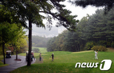 김영란법 통과 이후 한산한 골프장