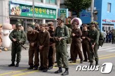 육군 102기갑여단 38선 돌파 재현