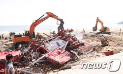 차바로 사라진 비프빌리지(부산국제영화제)