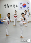 진지하게 태권도