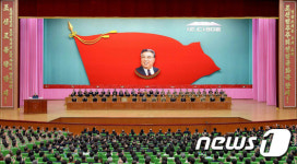 北 김정은, 타도제국주의동맹 90주년 맞아 화환 전달