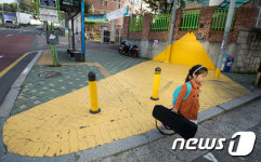 옐로카펫으로 어린이 교통사고 막아요