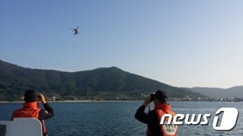 통영해경, 거제 윤돌섬 앞바다 스킨스쿠버 실종자 수색