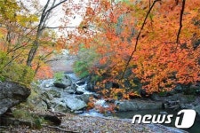 가을이 깊어가는 무주구천동