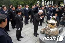 박정희 전 대통령 37주기 추도식
